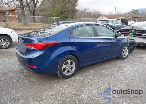 2015 Hyundai Elantra Se z USA, uszkodzony, nr VIN 5NPDH4AE6FH547426